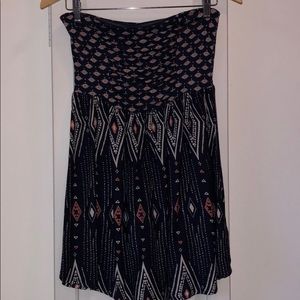 Roxy knit strapless dress